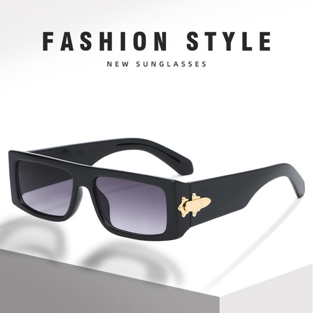 Flat Top Rectangle Sunglasses