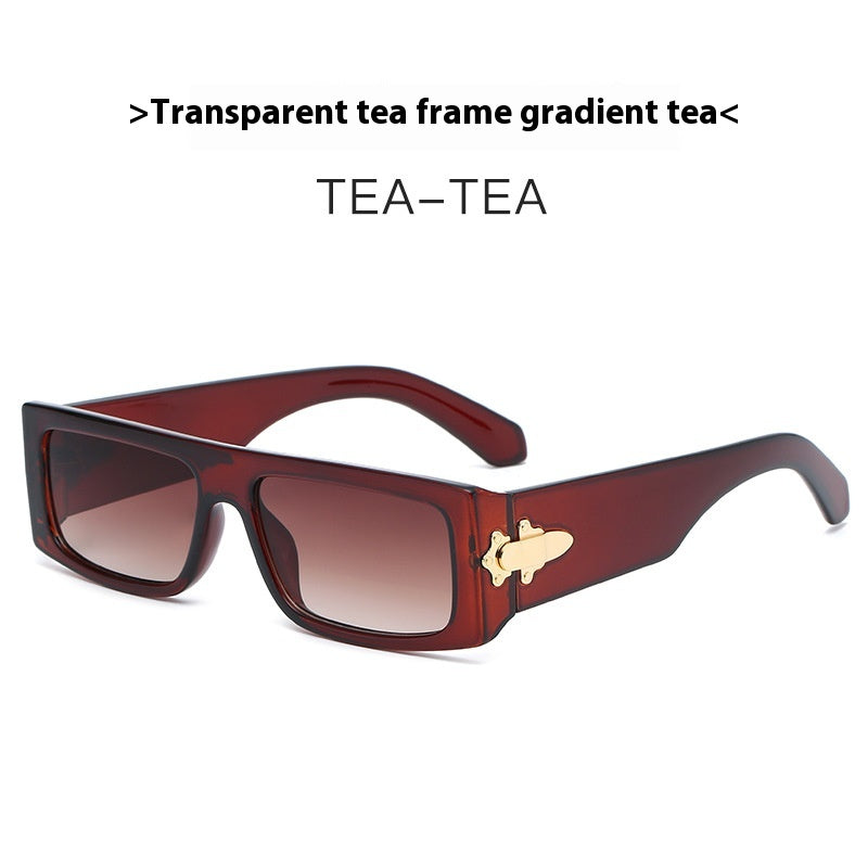 Flat Top Rectangle Sunglasses