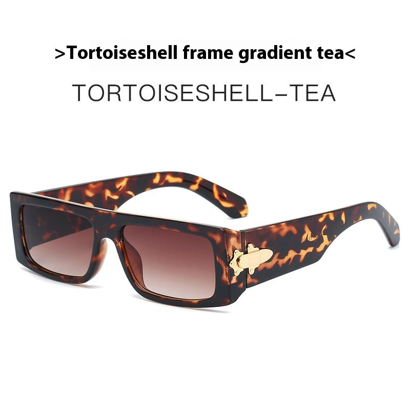 Flat Top Rectangle Sunglasses