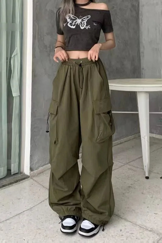 Baggy Cargo Sweatpants