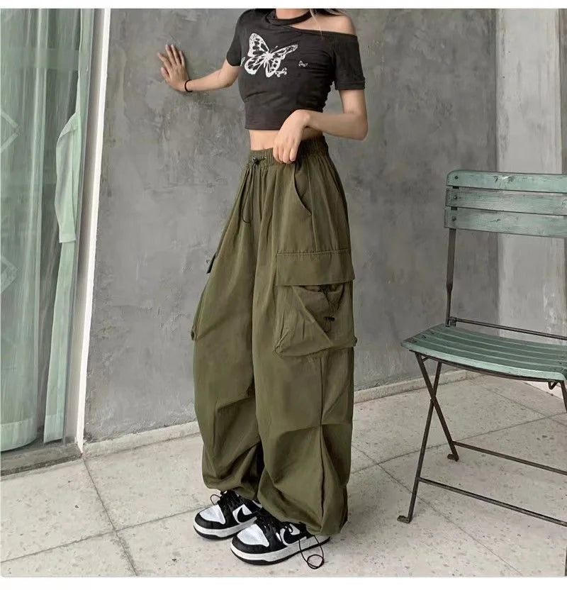 Baggy Cargo Sweatpants