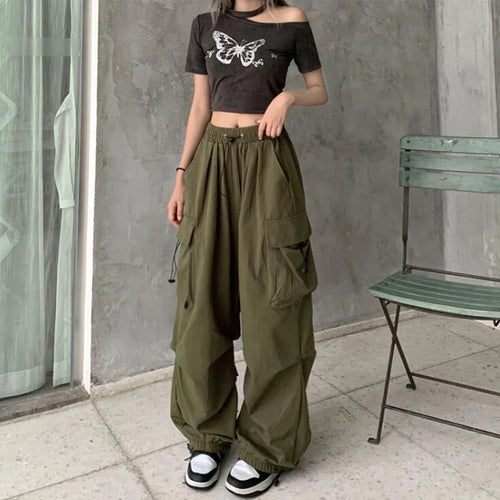 Baggy Cargo Sweatpants