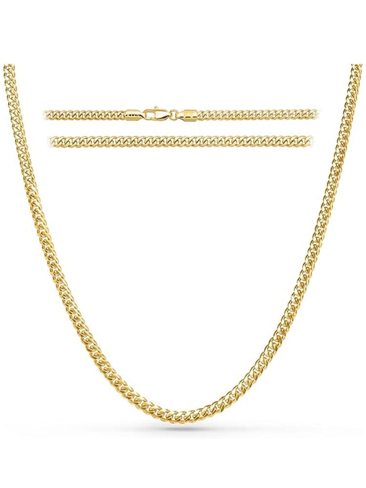 The Classic Slim — 3.5mm Gold Cuban Link