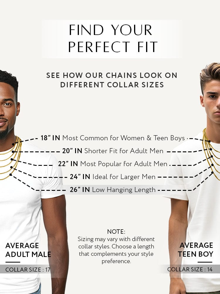 The Classic Slim — 3.5mm Gold Cuban Link