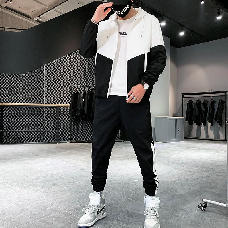 The Track Set — Hooded Two-Piece Jogger
