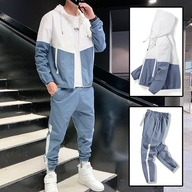 The Track Set — Hooded Two-Piece Jogger