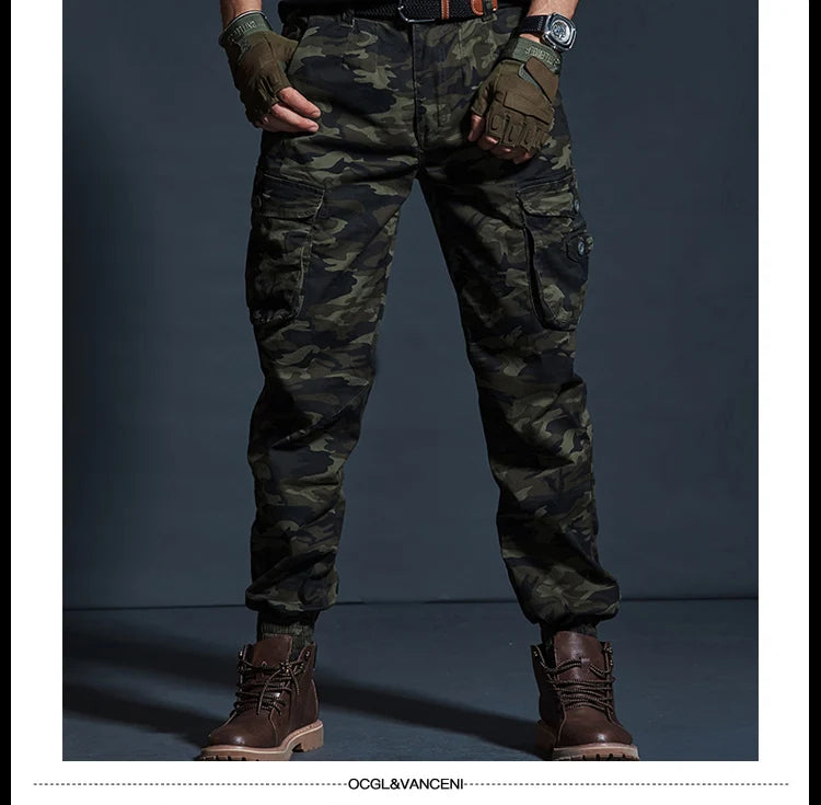 Tactical Camo Cargo Pants