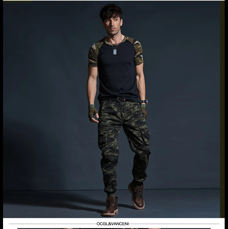Tactical Camo Cargo Pants