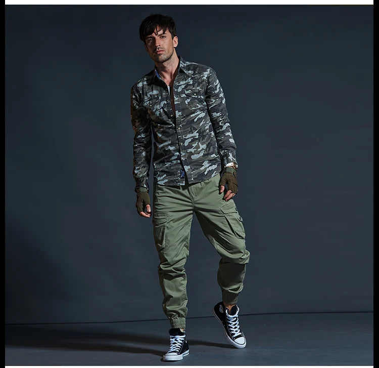 Tactical Camo Cargo Pants