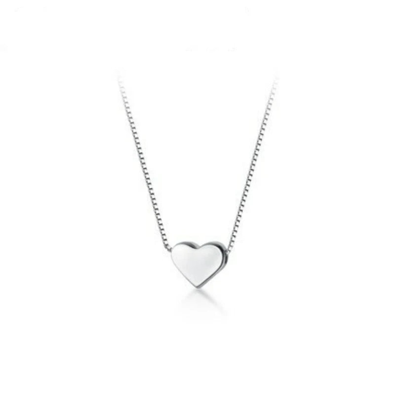 S925 Sterling Silver Necklaces For Women Snake Chain Fashion Minimalist Pendant Necklace Cute Charm Necklace Birthday Gift