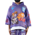 DIAZ Crop Pullover Hoodie