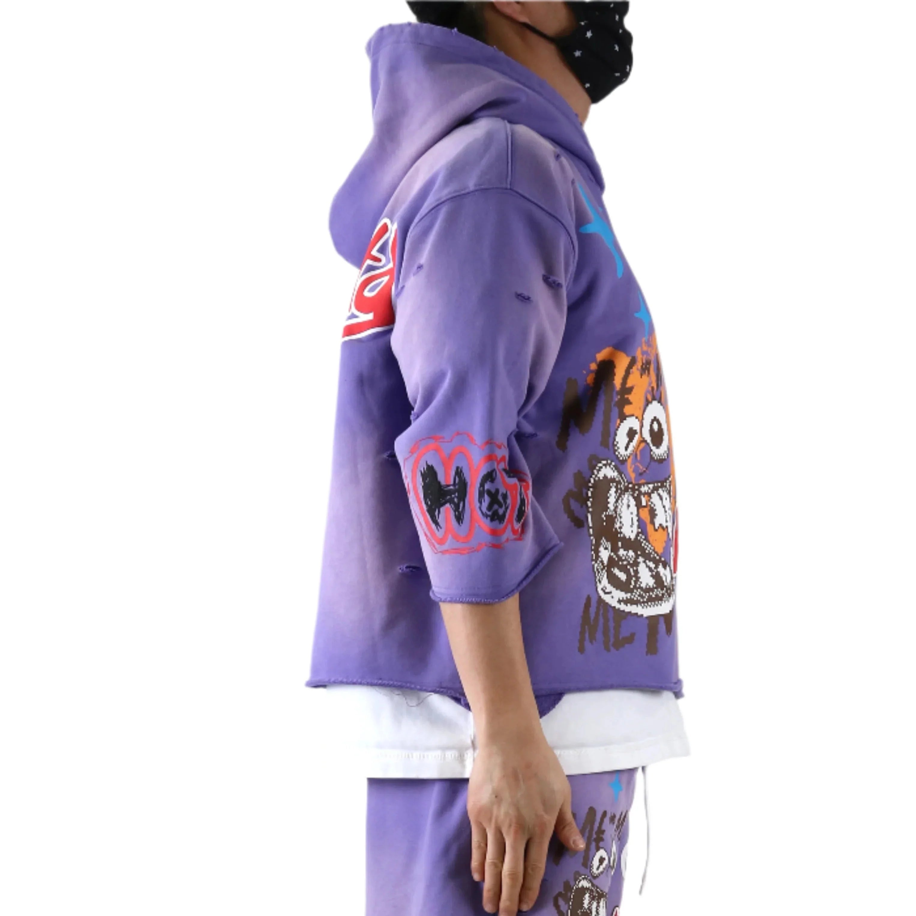 DIAZ Crop Pullover Hoodie