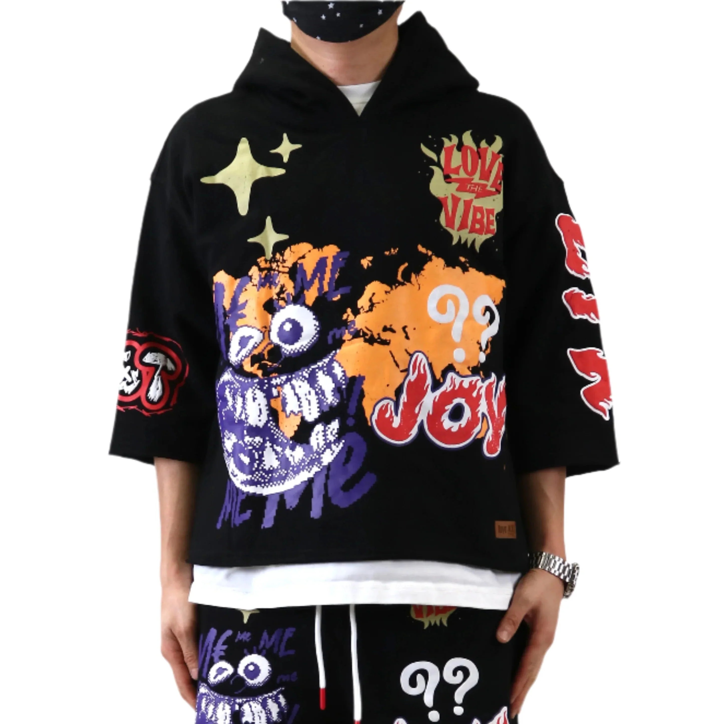 TROY Crop Pullover Hoodie