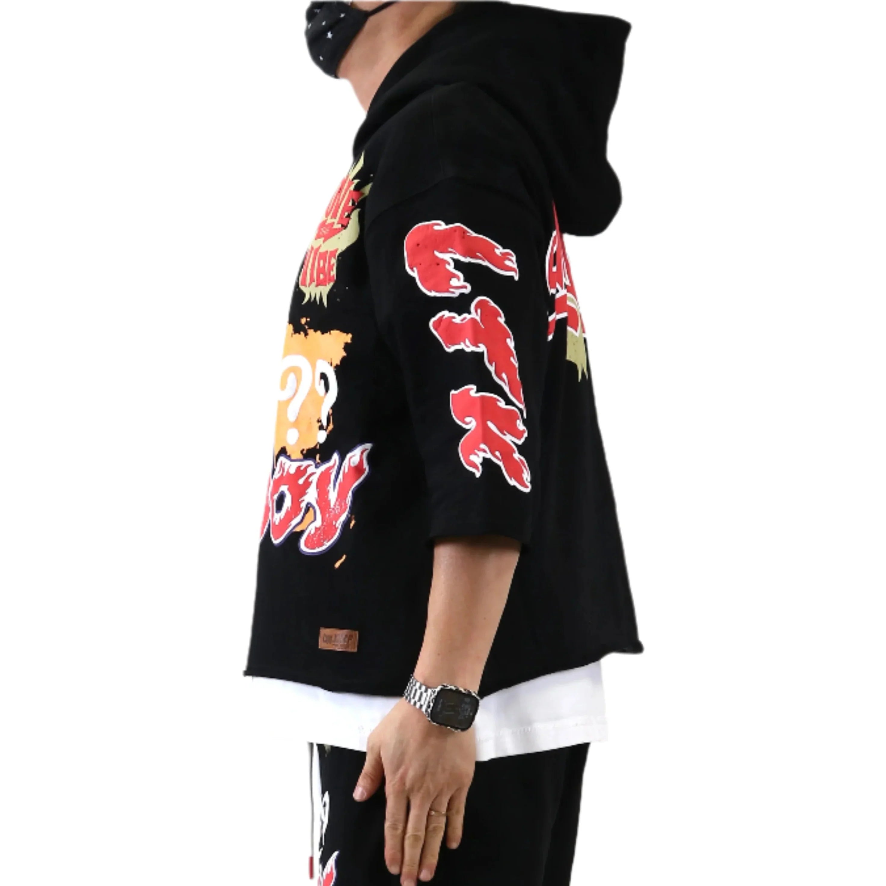 TROY Crop Pullover Hoodie