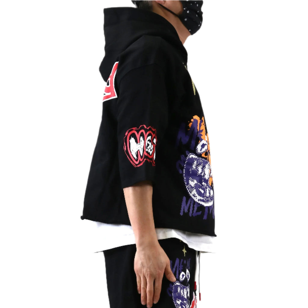 TROY Crop Pullover Hoodie