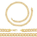 The Heritage Cuban — 14K Gold Filled, 24" · 9mm Diamond Cut