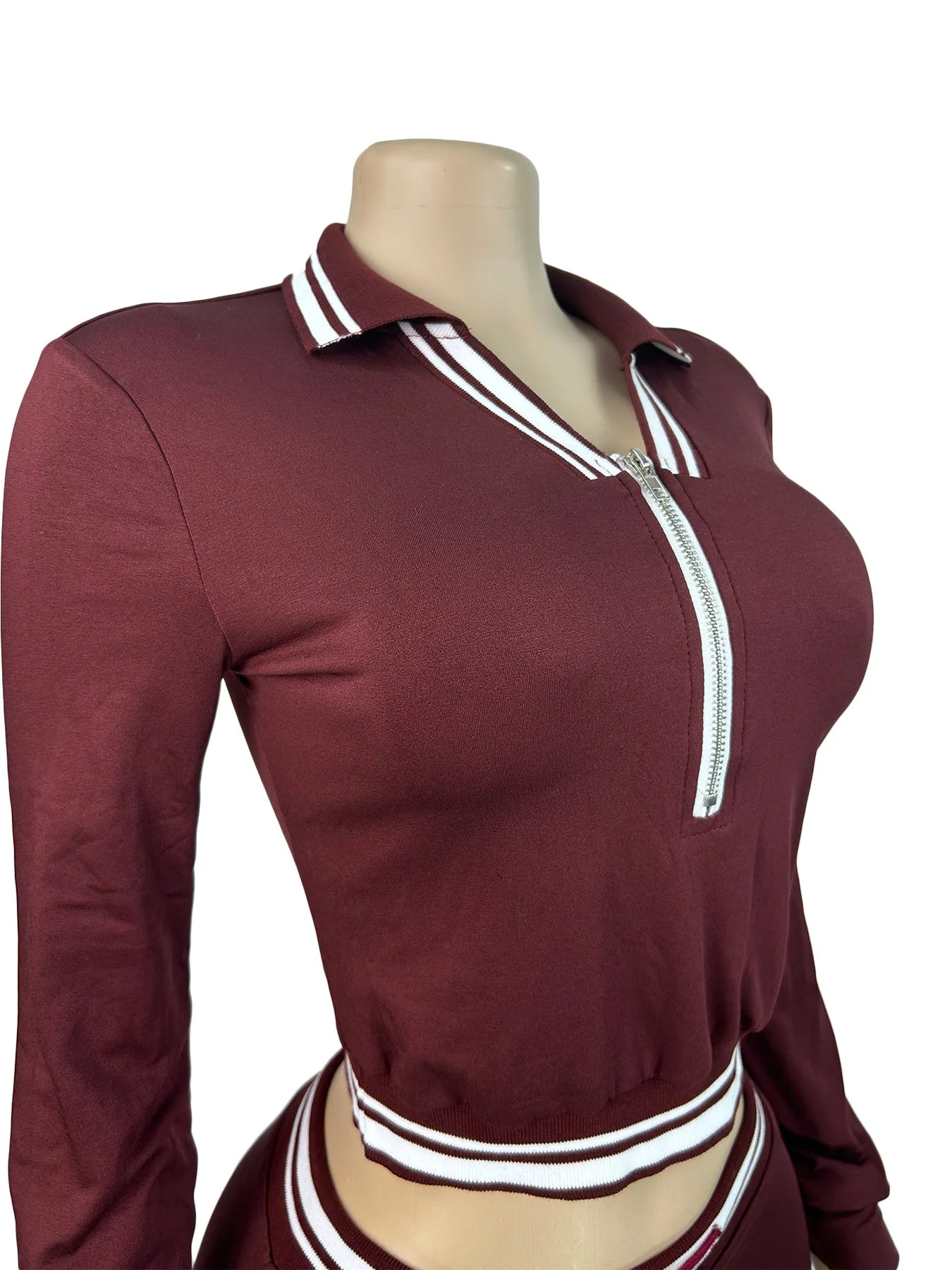 Sexy Streetwear Tracksuit Set — Women's Two-Piece