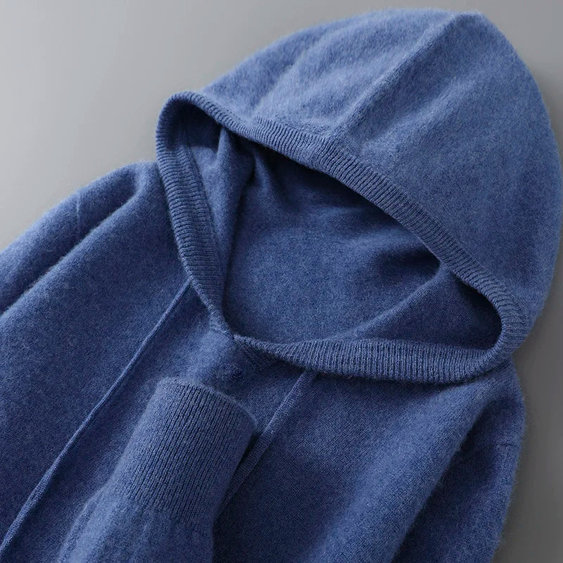 The Merino Essential — Premium Knit Hoodie