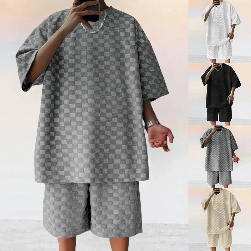 Men's Loose Sports Two-Piece Set