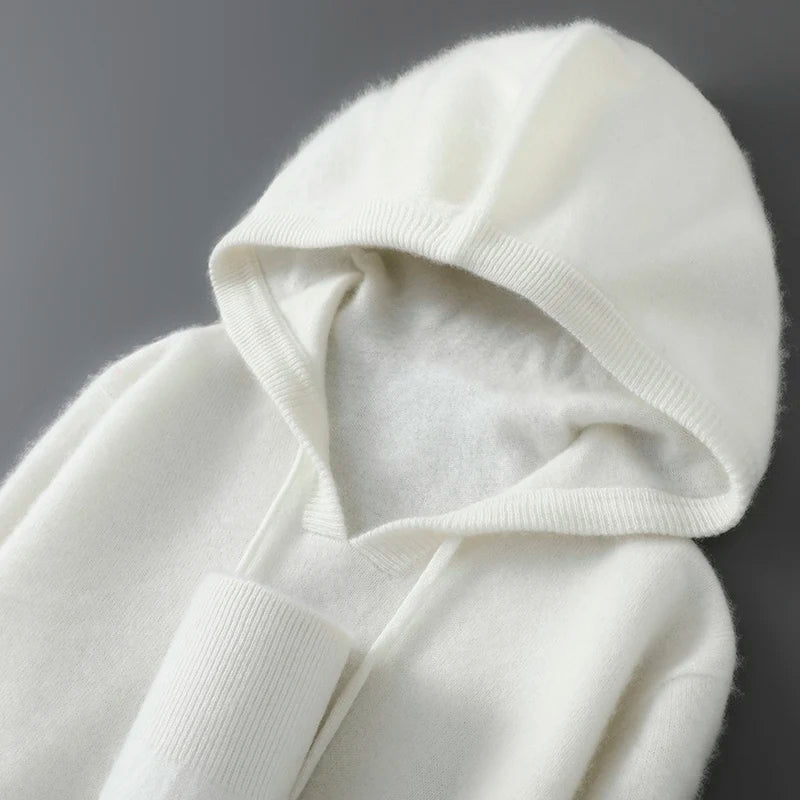 The Merino Essential — Premium Knit Hoodie