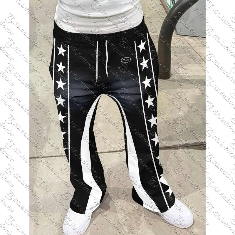 Graphic Flare Sweatpants
