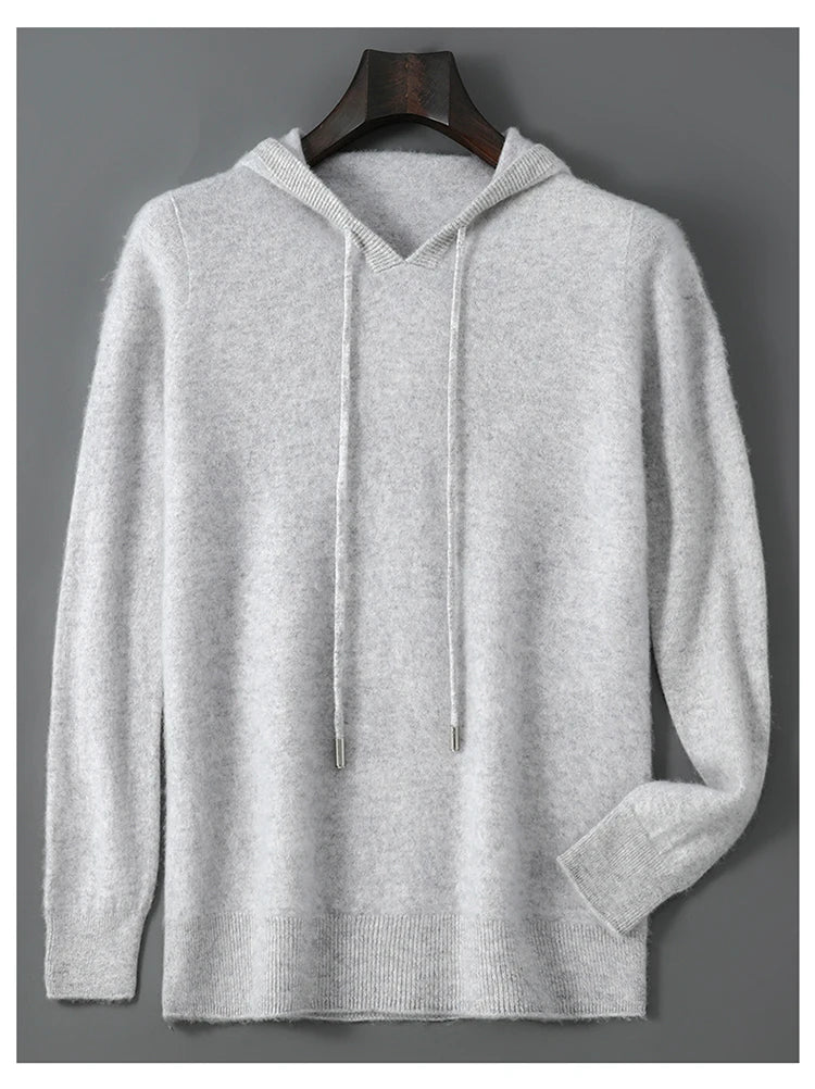 The Merino Essential — Premium Knit Hoodie