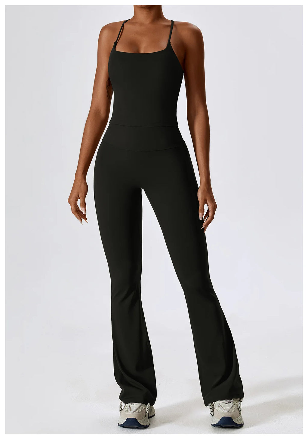 Seamless Yoga Set – Leggings & Crop Top