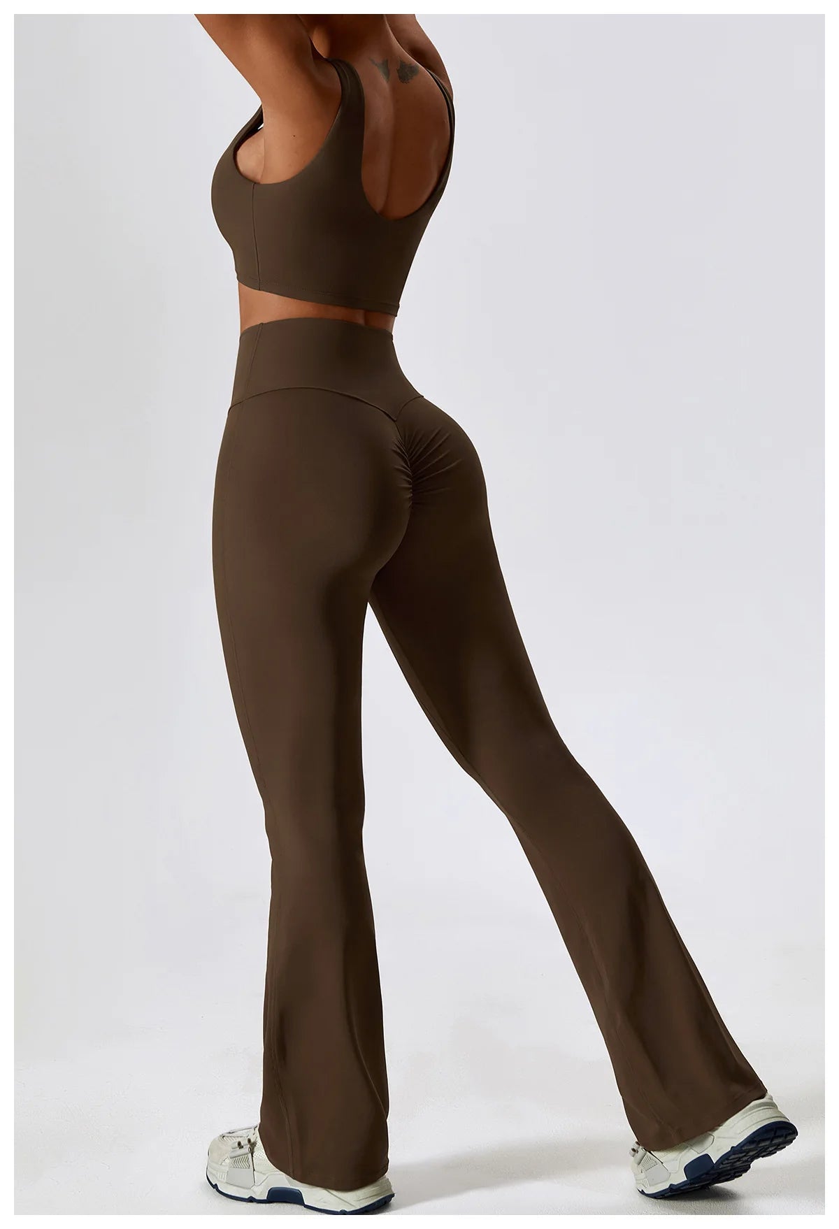 Seamless Yoga Set – Leggings & Crop Top