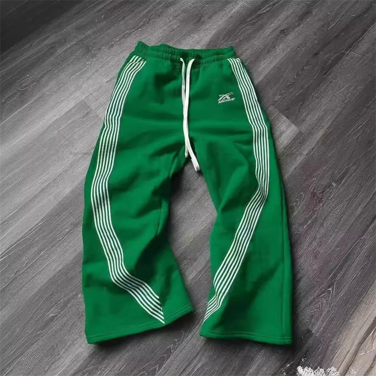Y2K Tactical Wide Leg Sweatpants