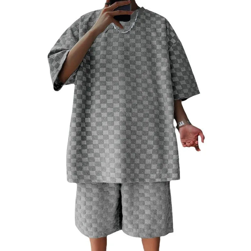 Men's Loose Sports Two-Piece Set