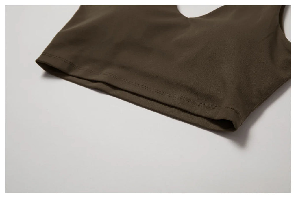 Seamless Yoga Set – Leggings & Crop Top