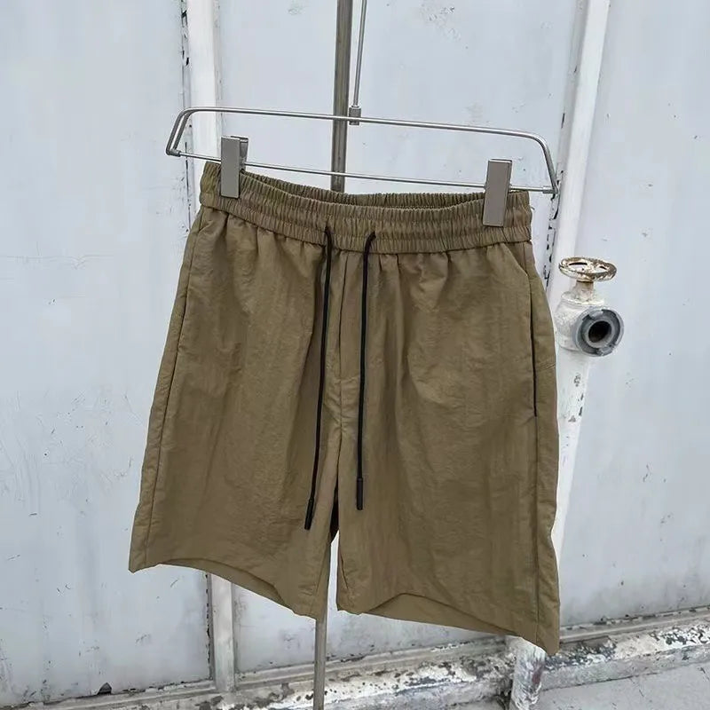 Men's Cargo Style Hooded T-Shirt & Shorts Set