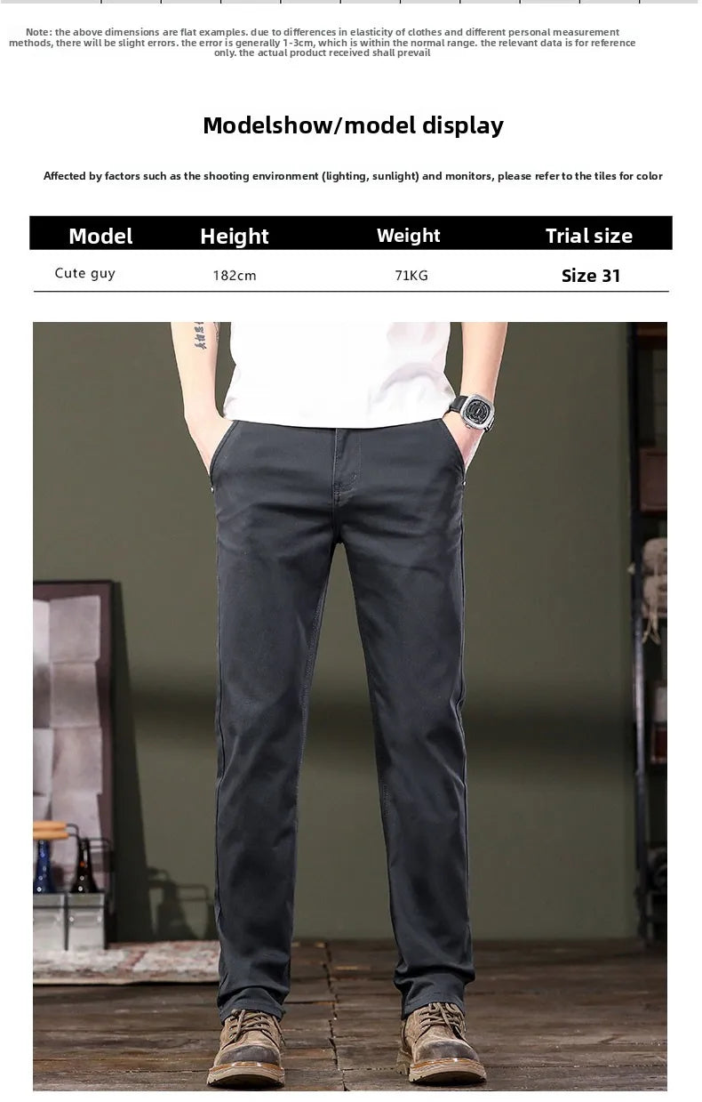 The Spectrum Slim — Seven-Color Stretch Jean