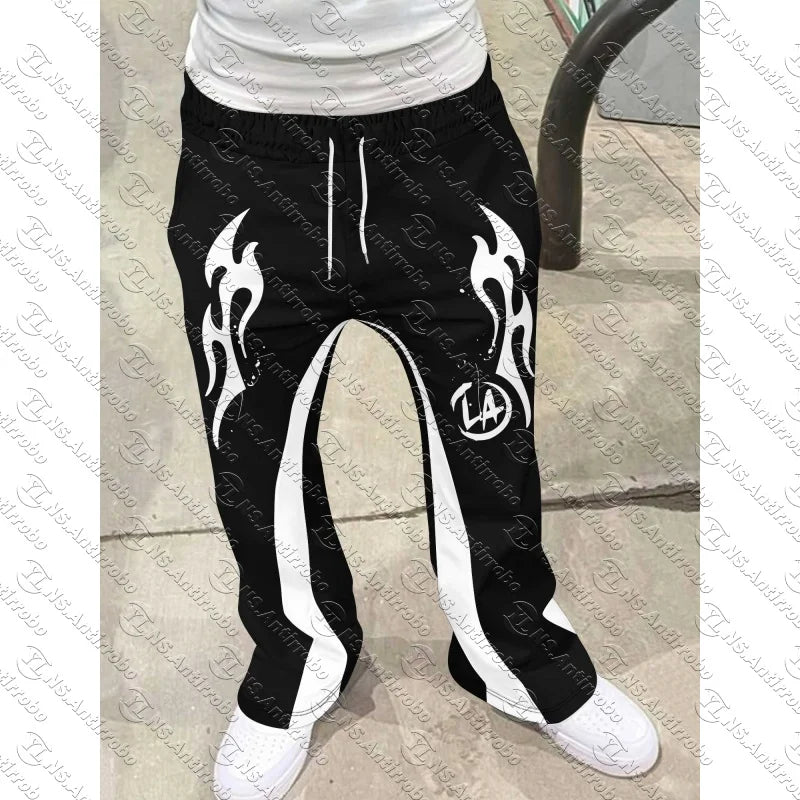 Graphic Flare Sweatpants