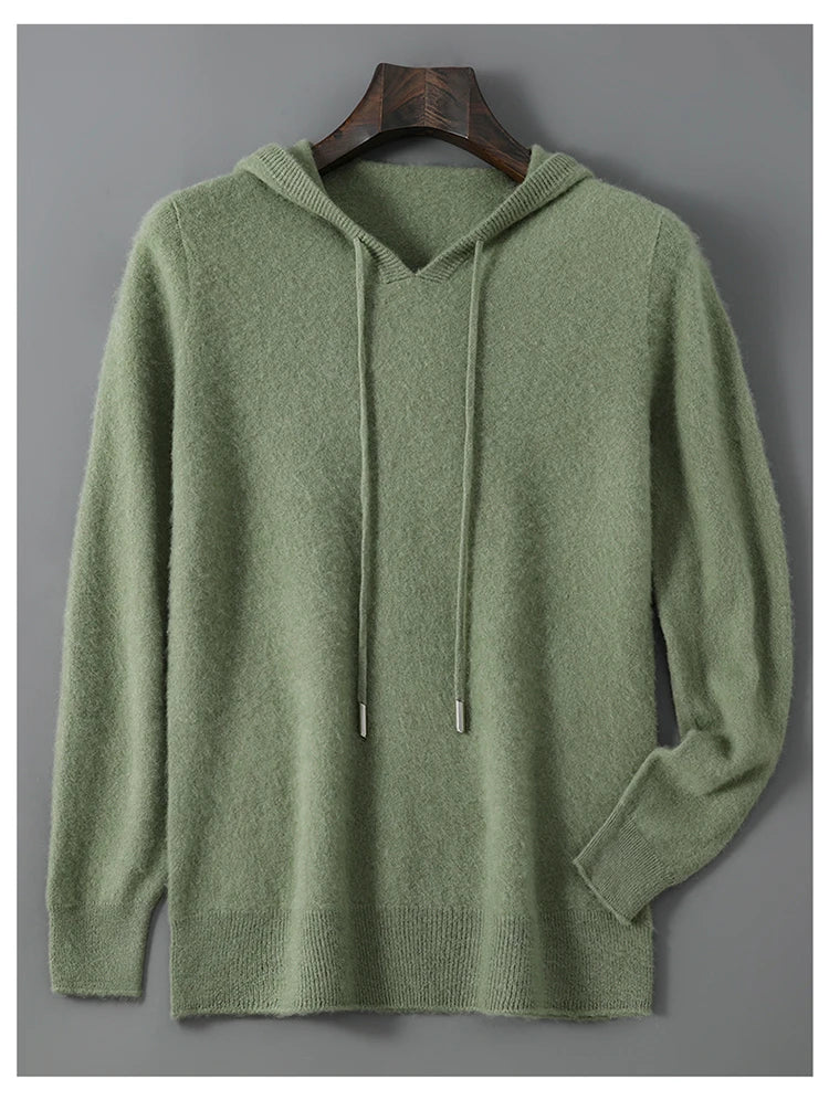 The Merino Essential — Premium Knit Hoodie