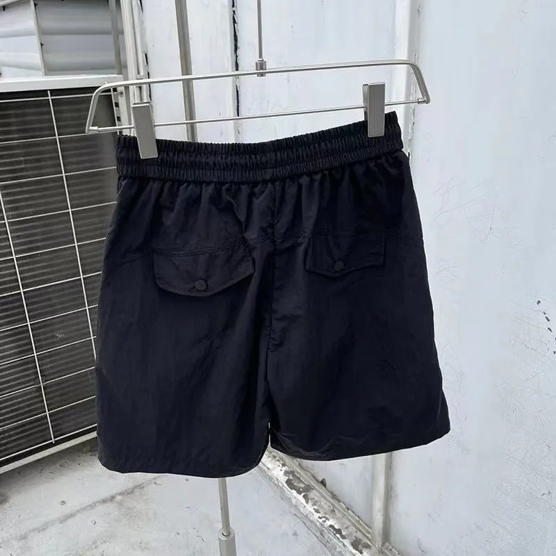 Men's Cargo Style Hooded T-Shirt & Shorts Set