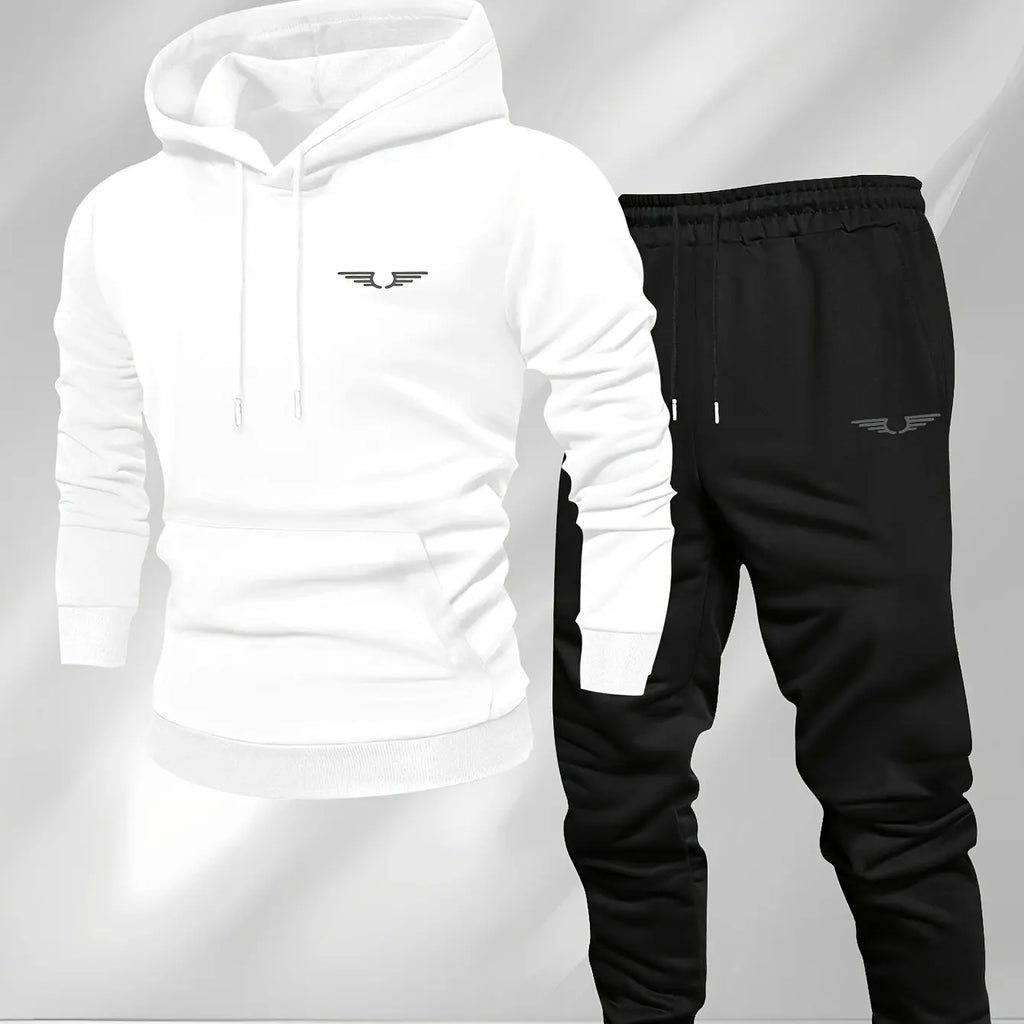Men's American Streetwear Long Sleeve Hoodie