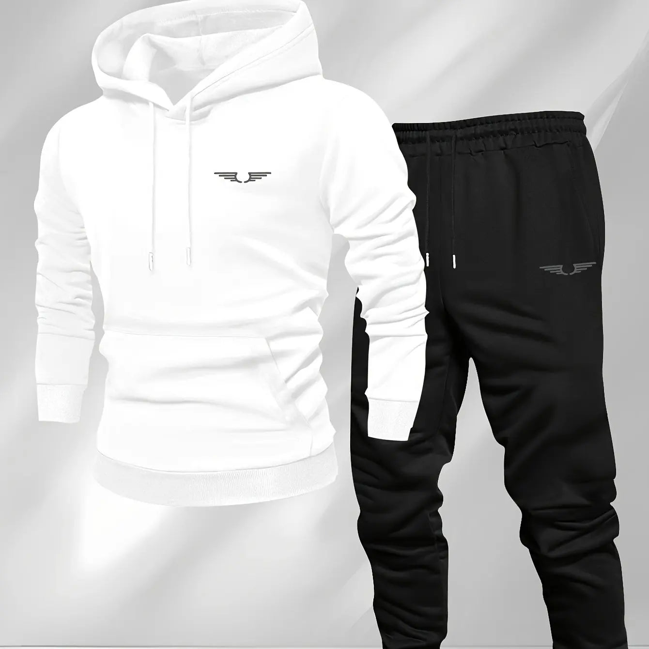 Men's American Streetwear Long Sleeve Hoodie
