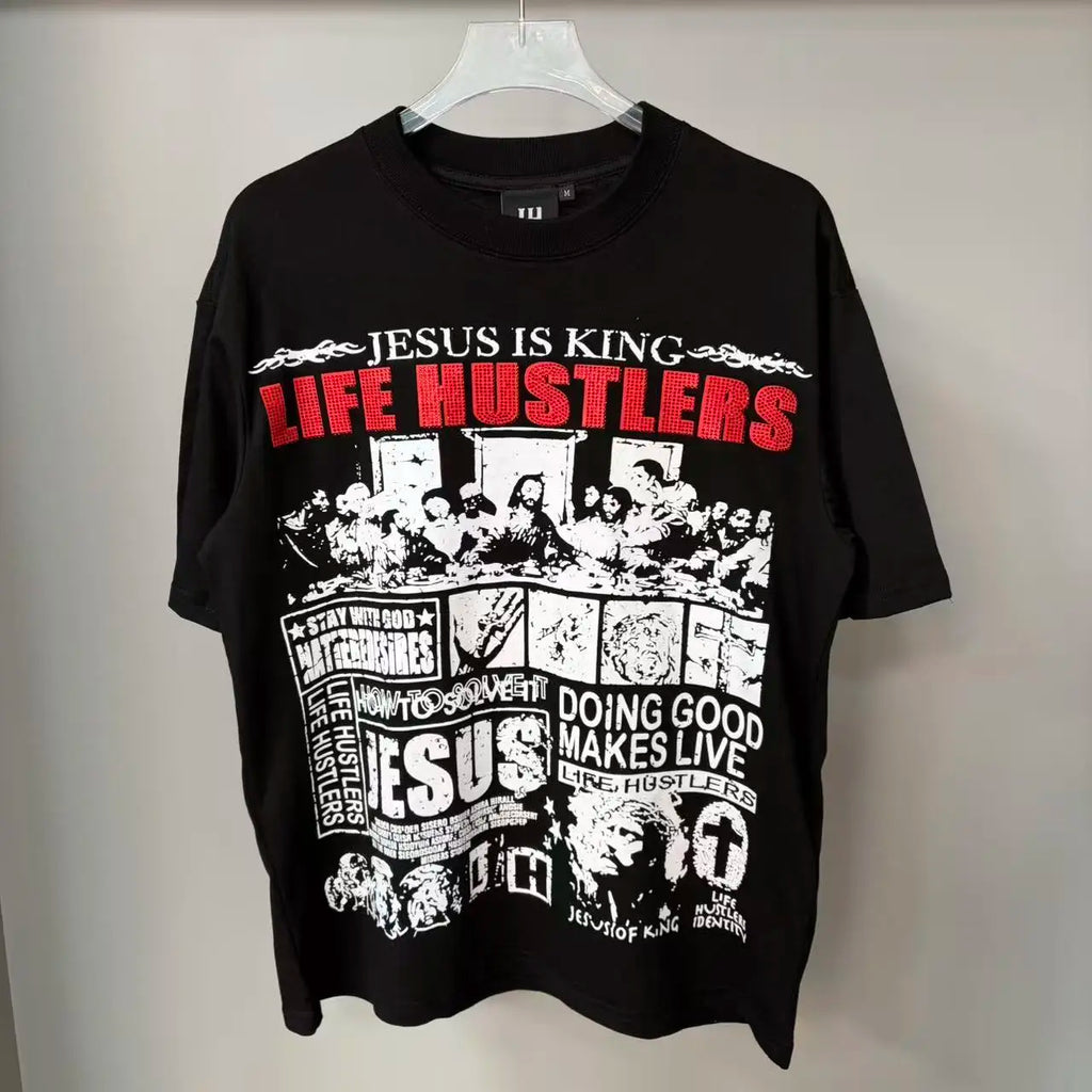 Life Hustlers Y2K Graphic Tee