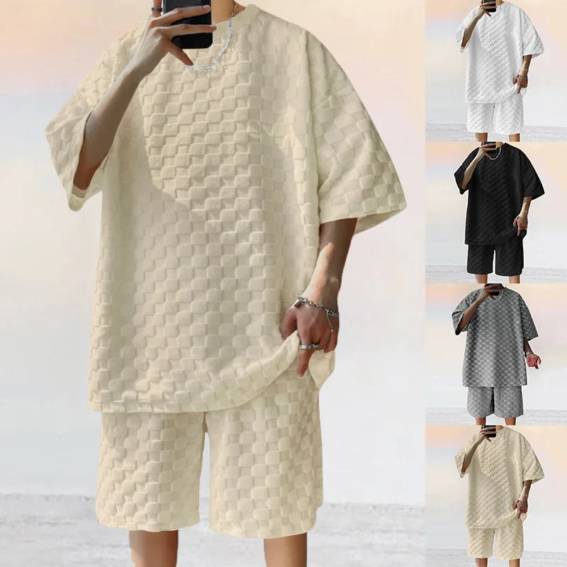 Men's Loose Sports Two-Piece Set