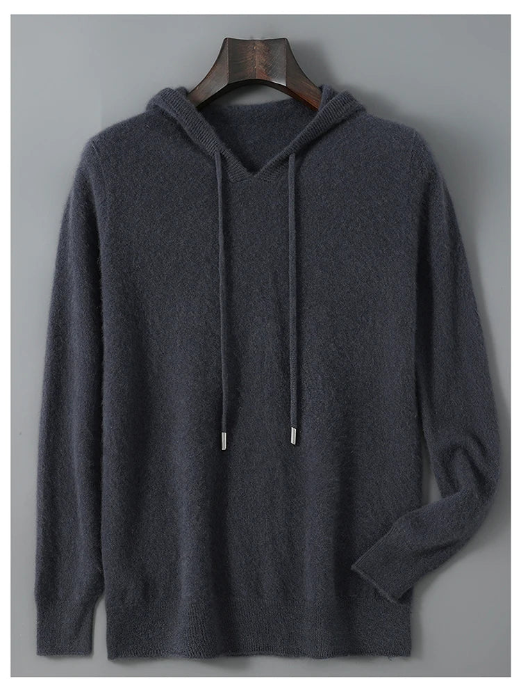 The Merino Essential — Premium Knit Hoodie