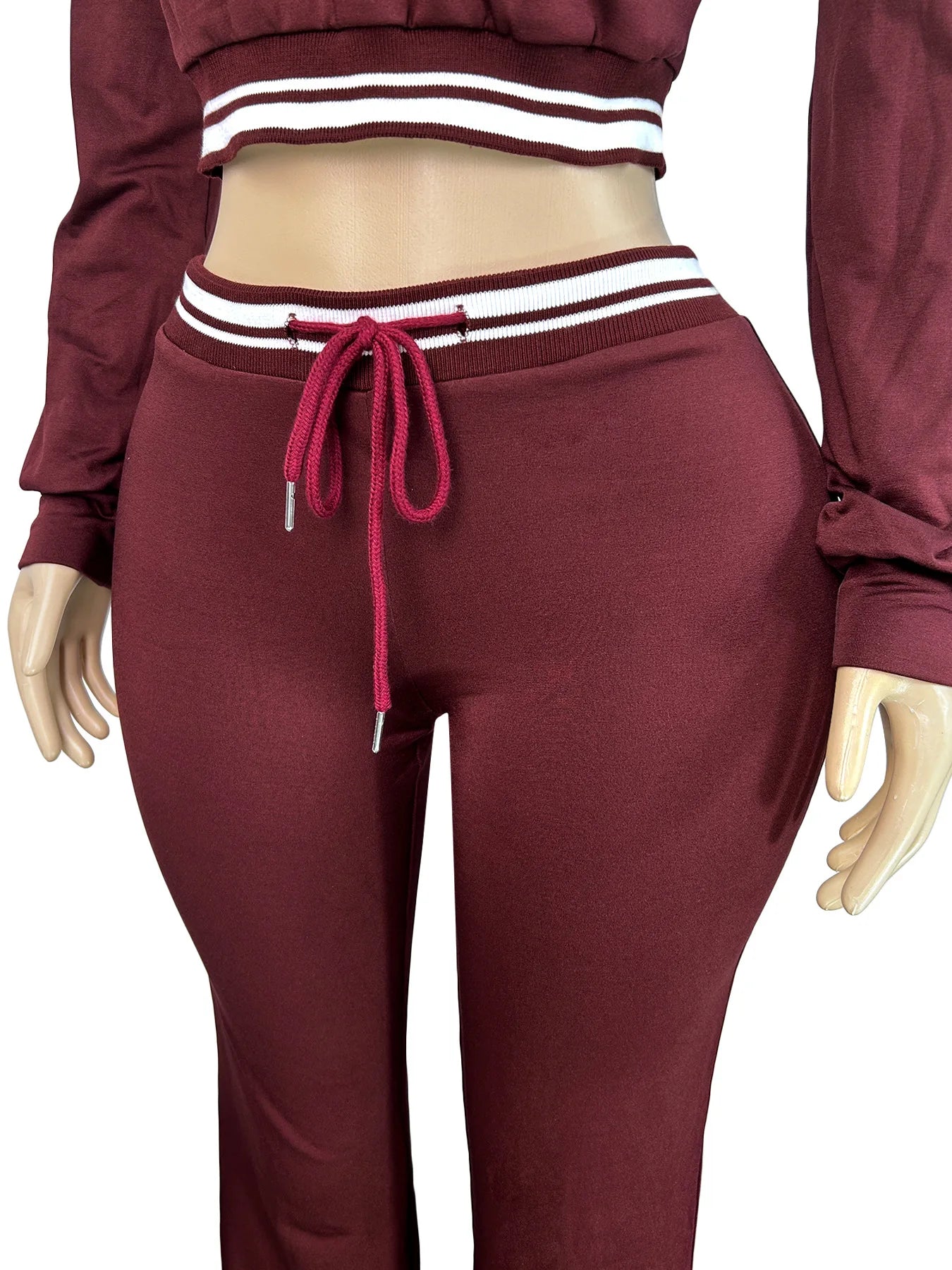 Sexy Streetwear Tracksuit Set — Women's Two-Piece