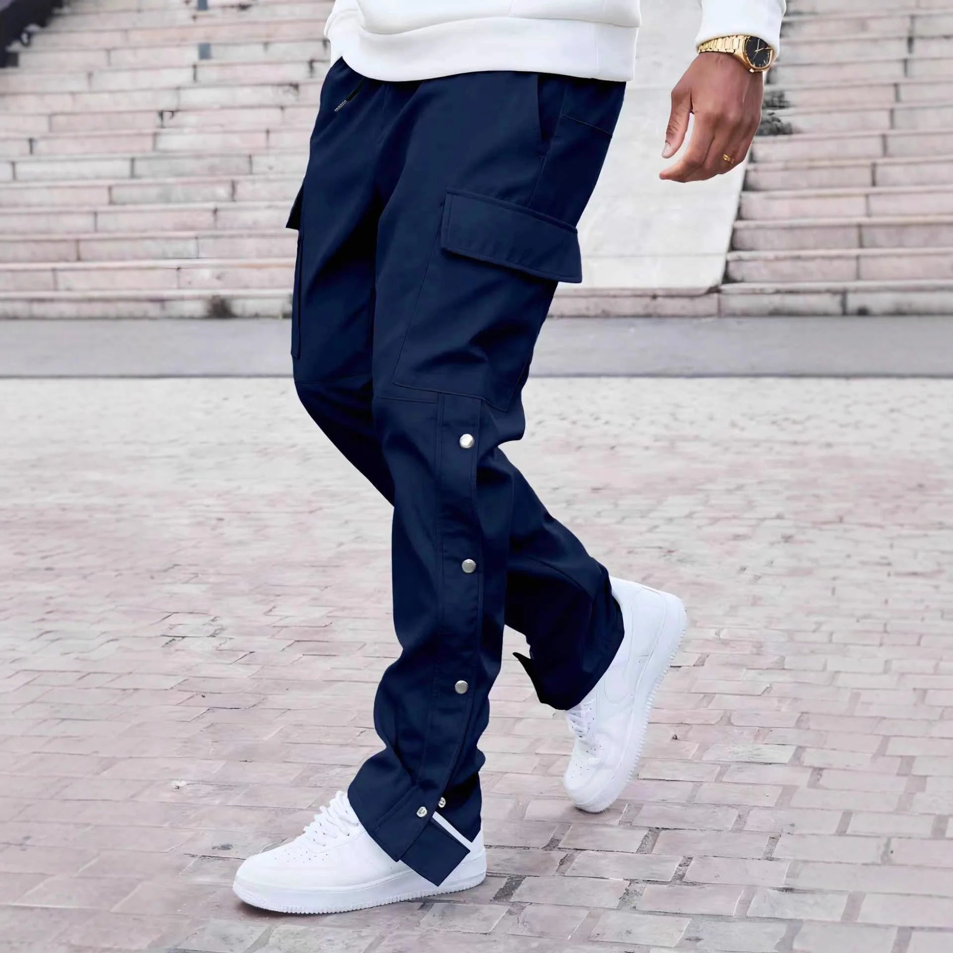Multi-Pocket Work Pants