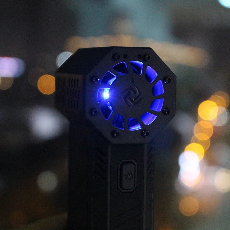 Caer Mini Turbo Jet Fan Electric Air Duster with 1&3 Gear Adjustable Speed 130000RPM 52m/s Car Computer Cleaning Blower Tool Kit