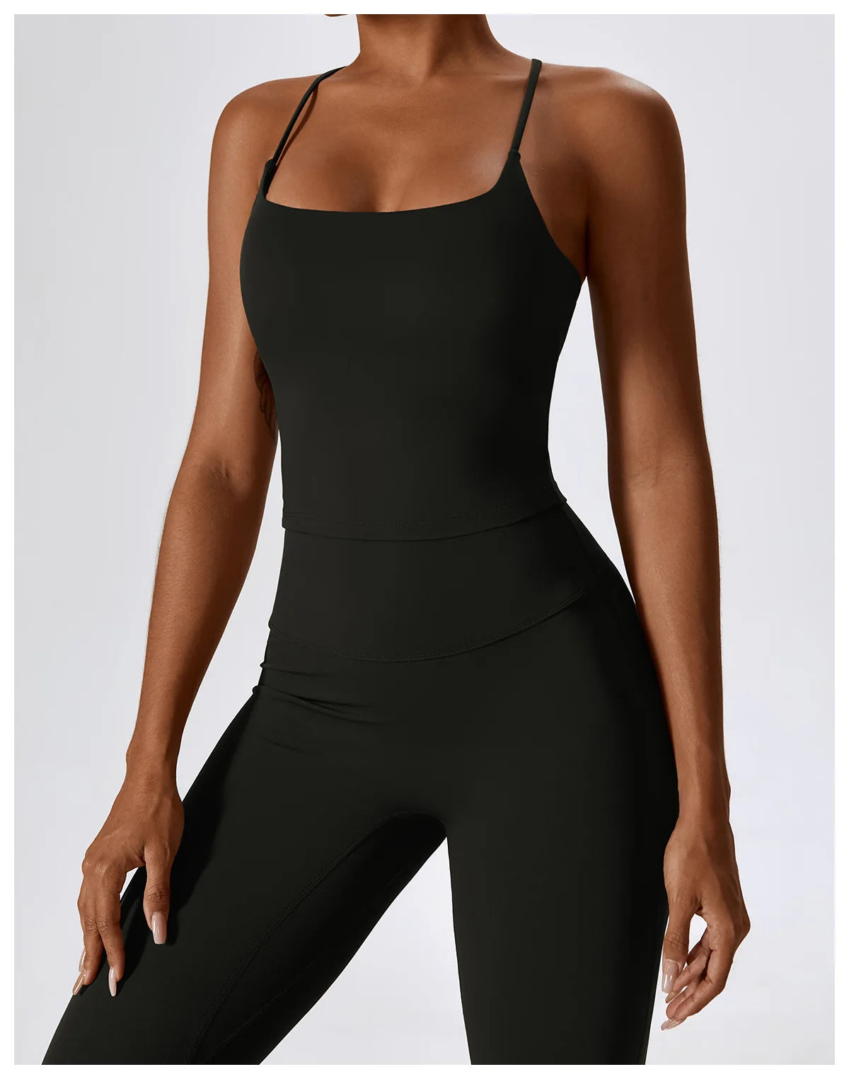 Seamless Yoga Set – Leggings & Crop Top