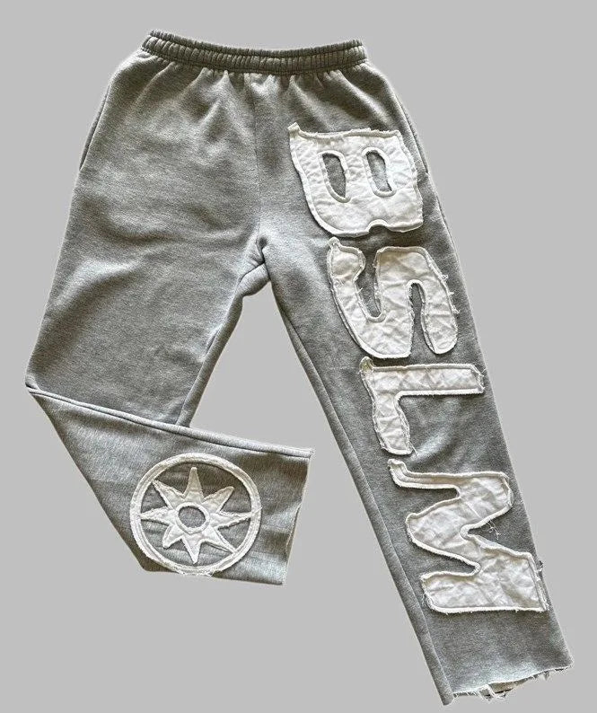 Cartoon Print Mesh Pants