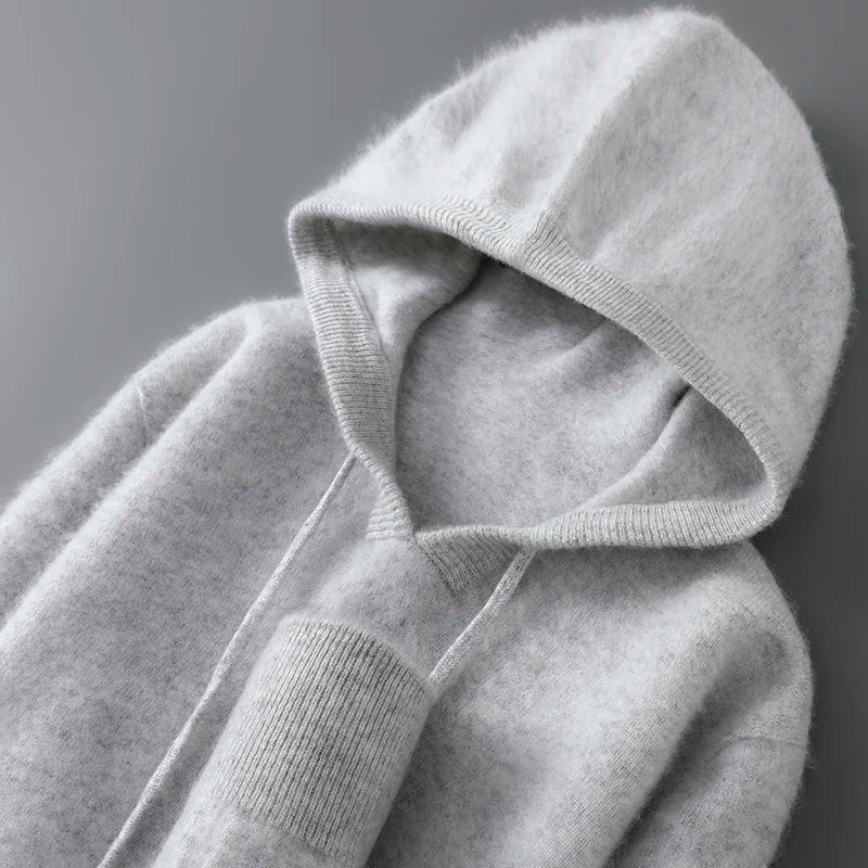 The Merino Essential — Premium Knit Hoodie