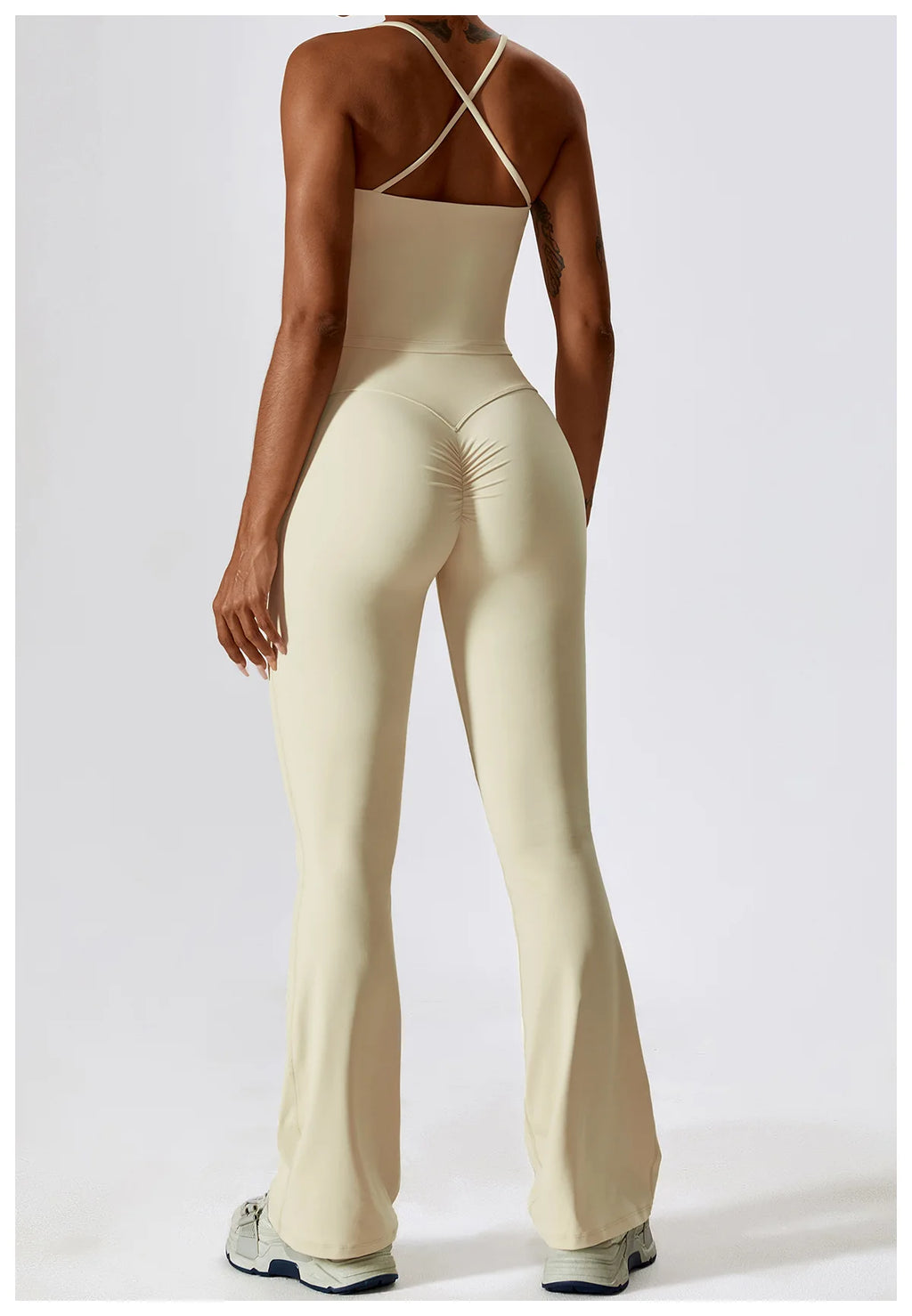 Seamless Yoga Set – Leggings & Crop Top