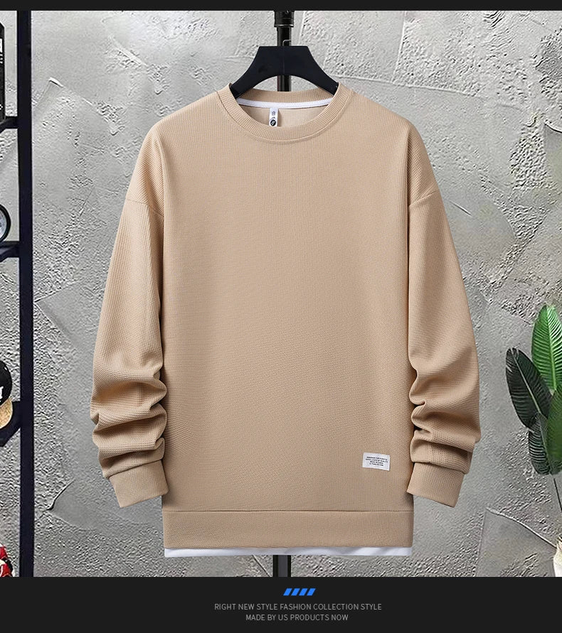 Men's Waffle T-Shirt & Shorts Tracksuit Set
