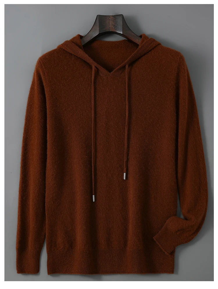The Merino Essential — Premium Knit Hoodie